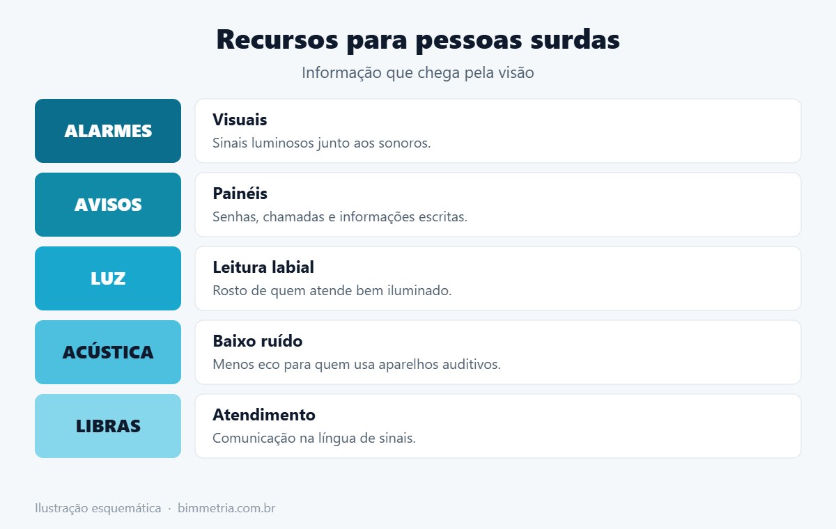 Recursos de acessibilidade para surdos