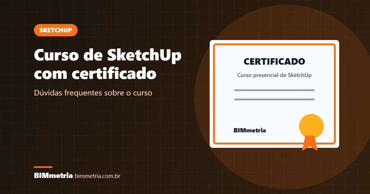Curso de SketchUp com Certificado em Mogi das Cruzes: Dúvidas