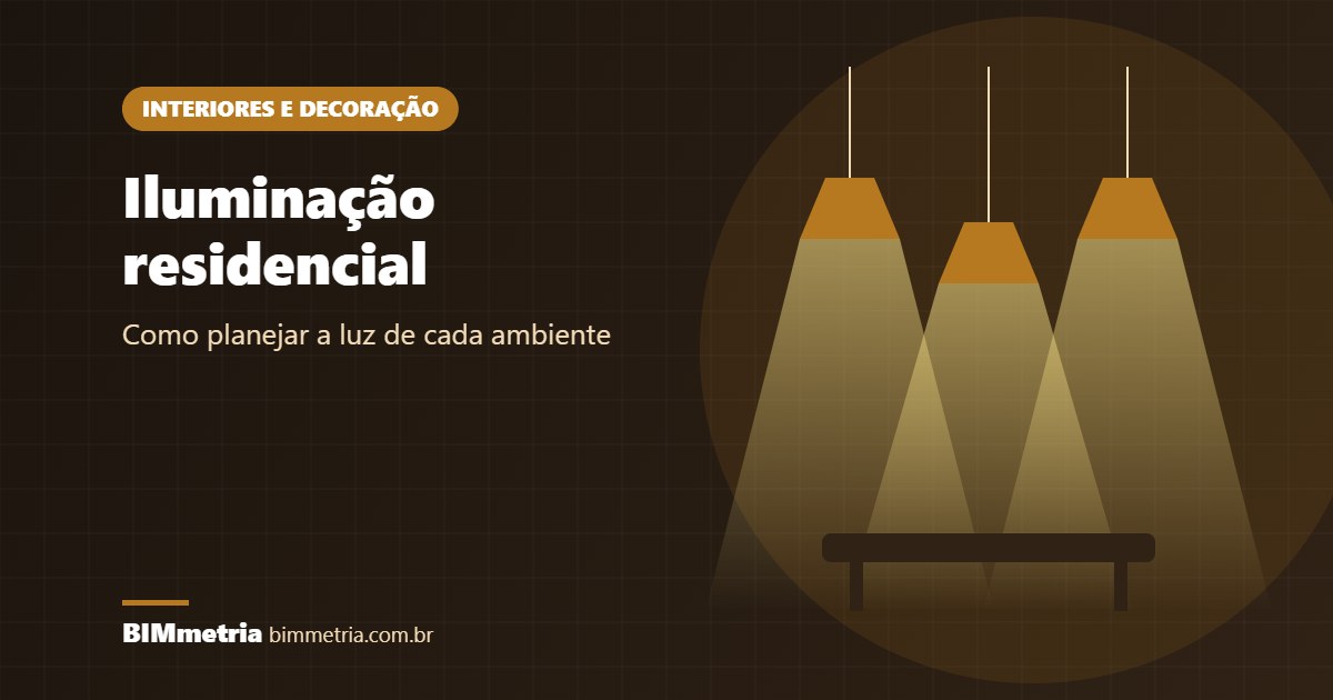 Iluminação residencial: como planejar a luz de cada ambiente