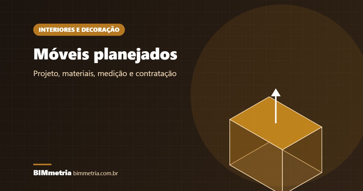 Móveis planejados: como projetar, medir e contratar