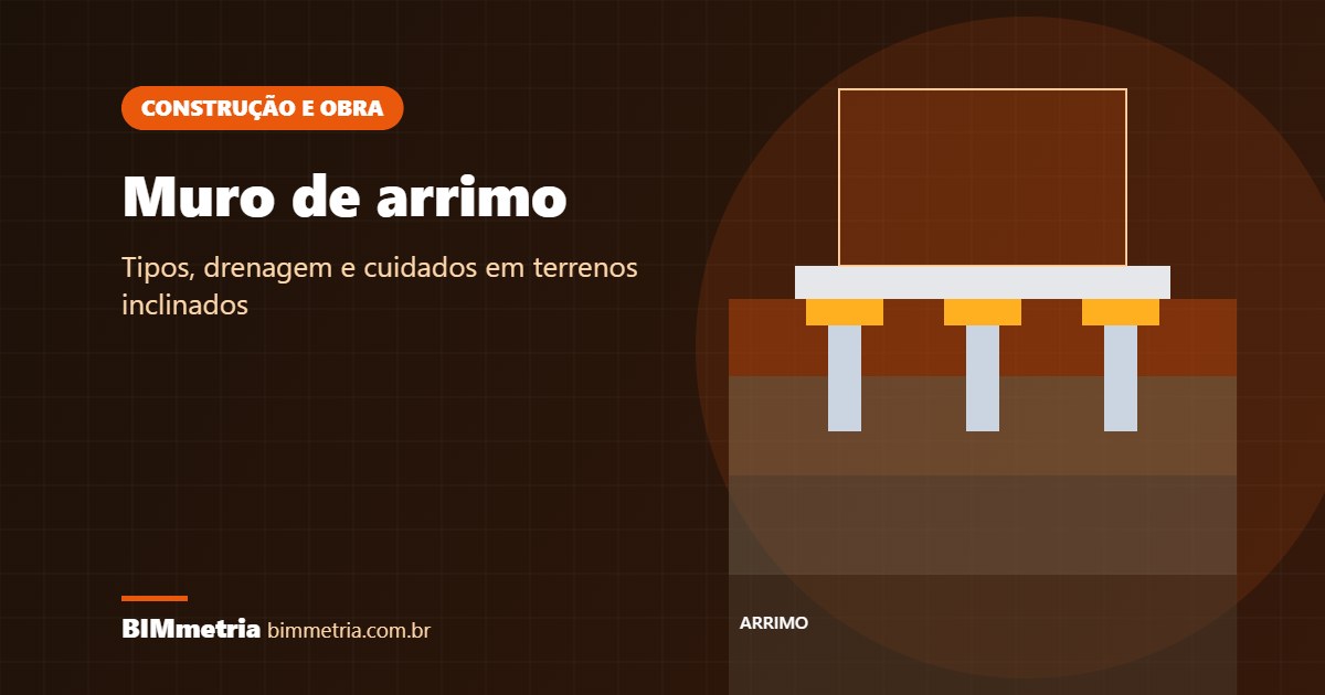 Muro de arrimo: tipos, quando é necessário e cuidados