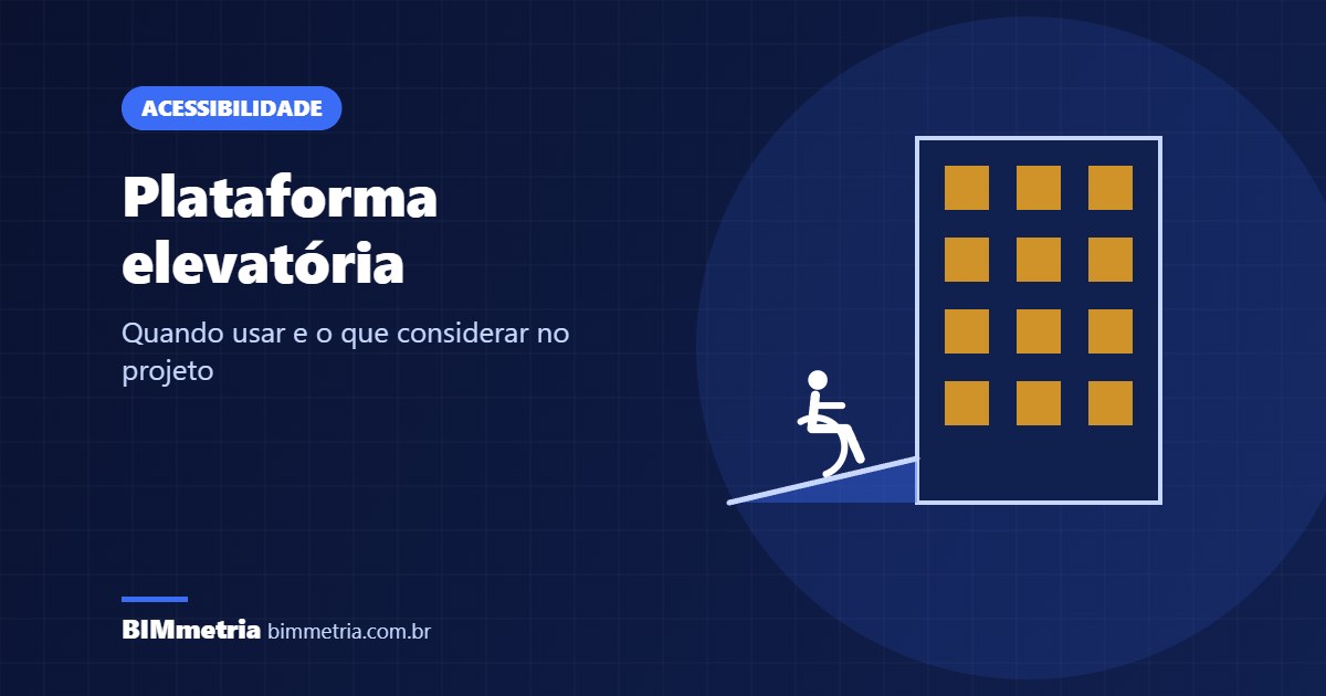Plataforma elevatória: quando usar e o que considerar no projeto