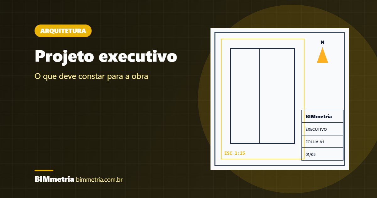 Projeto Executivo: O que Deve Constar para a Obra Sair Certa