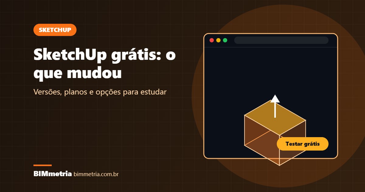 SketchUp Grátis: O que Mudou e Quais Opções Existem Hoje