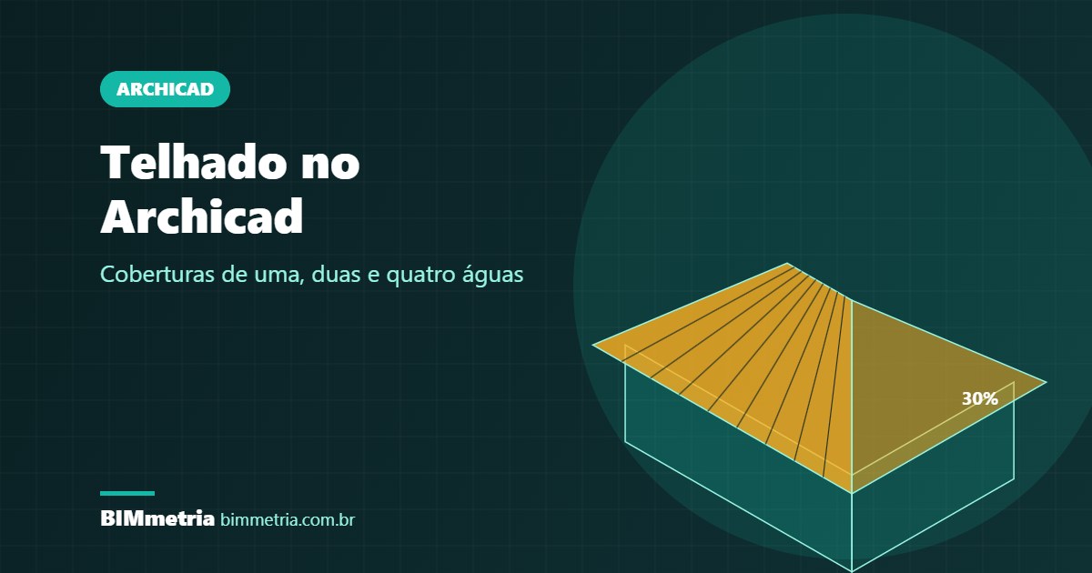 Telhado no Archicad: Como Modelar Coberturas Passo a Passo
