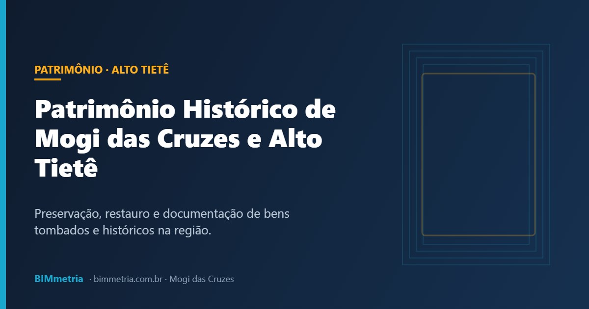 Patrimônio histórico de Mogi das Cruzes