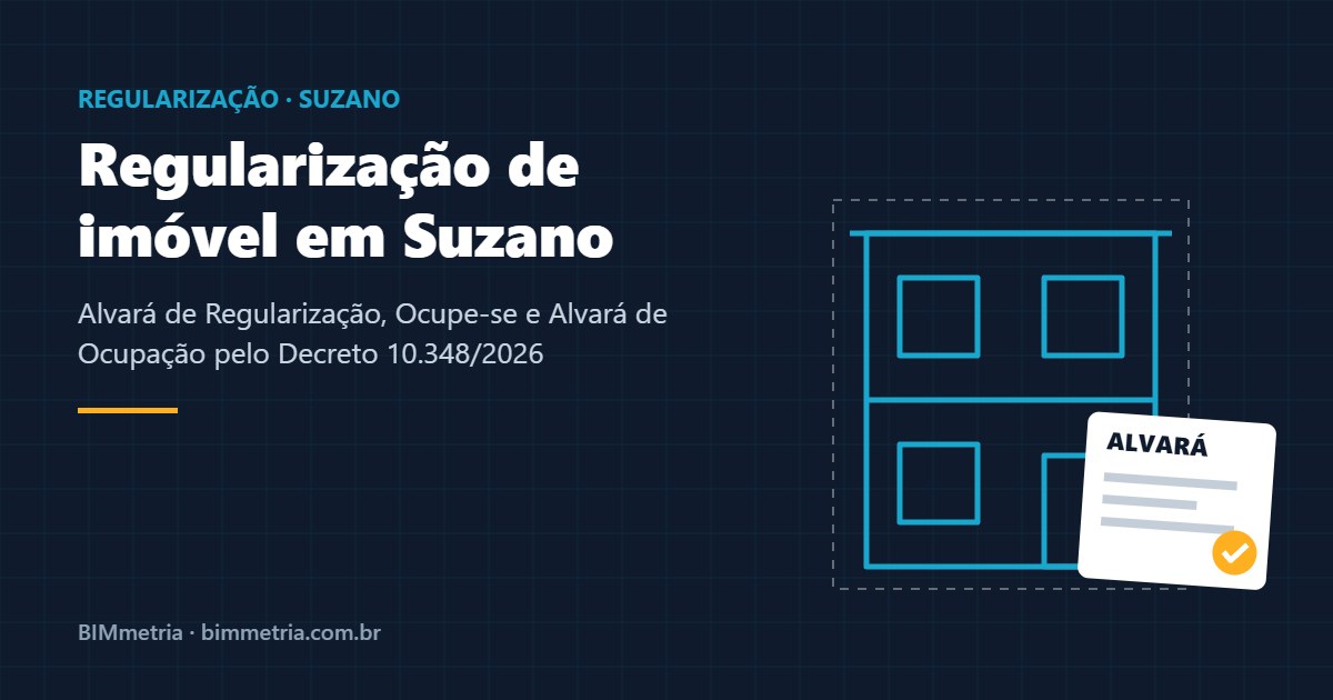 Regularização de Imóvel em Suzano: Como Funciona com o Decreto 10.348/2026
